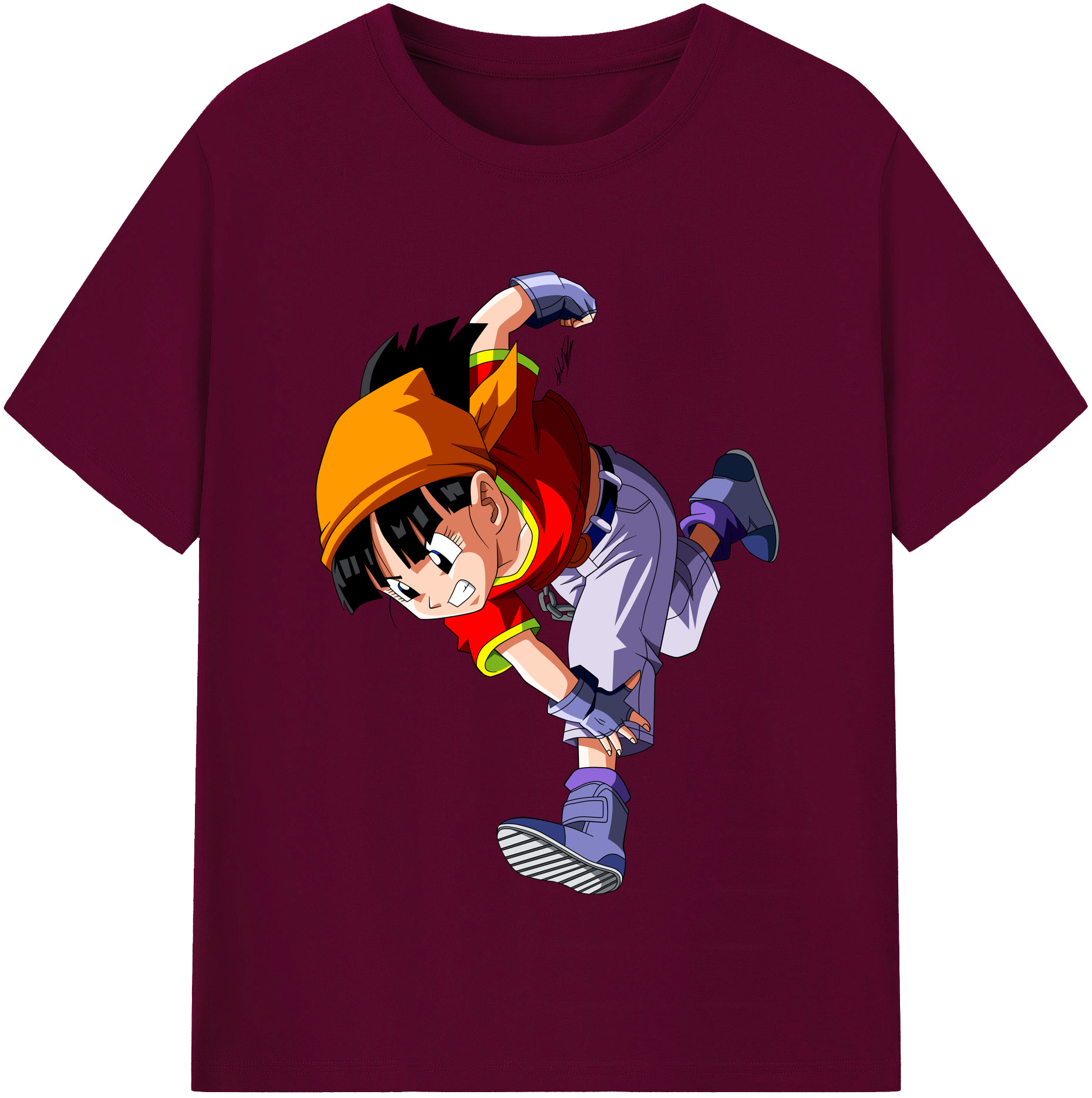 （画像用） ドラゴンボール パン DRAGON BALL Pan レディースカジュアルプリントTシャツ（綿100％）